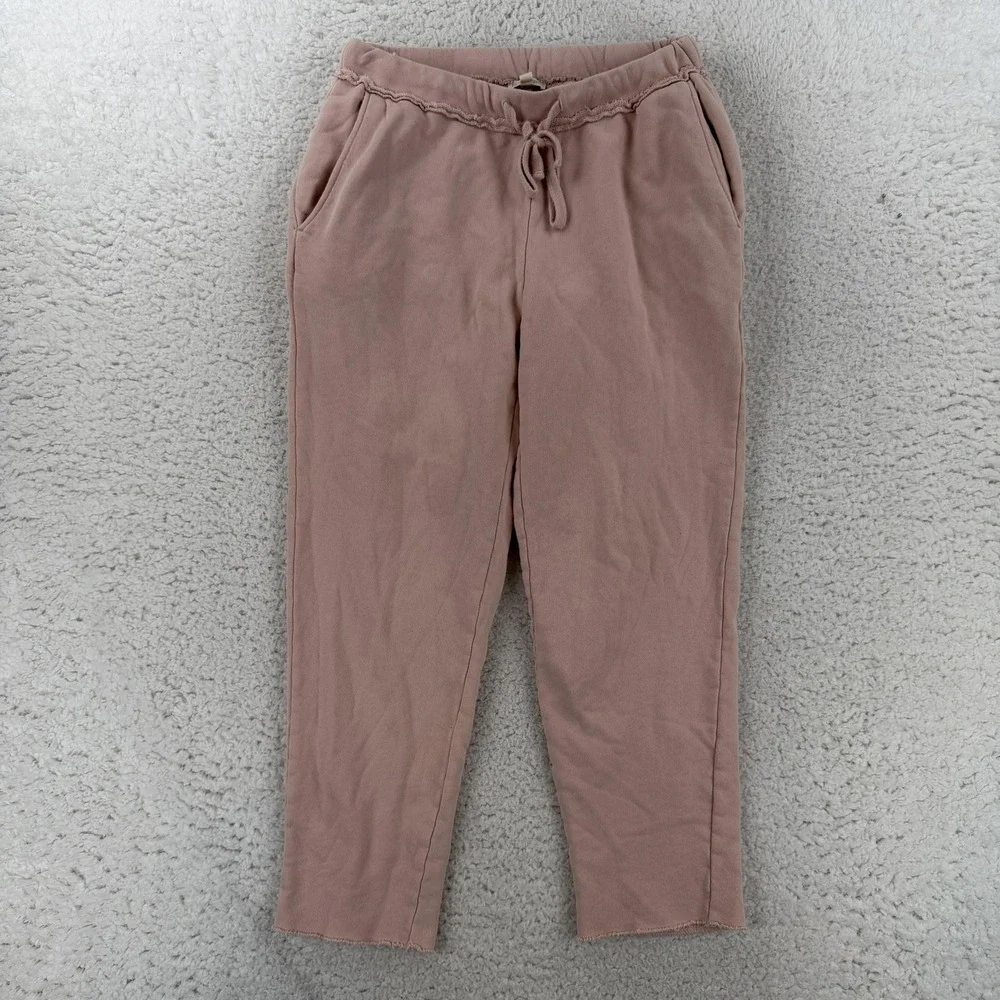 Eileen Fisher Pants Womens Small Pink French Terry Relaxed Sweatpants Jogger